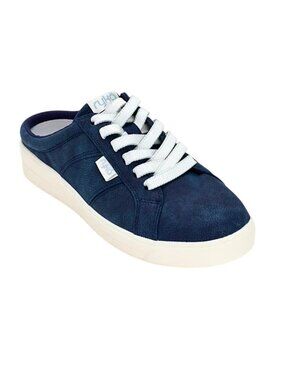 NEW RYKA Fixed Lace Sneaker Mules VIV Classic Mule Women's size 10W ACADEMY BLUE